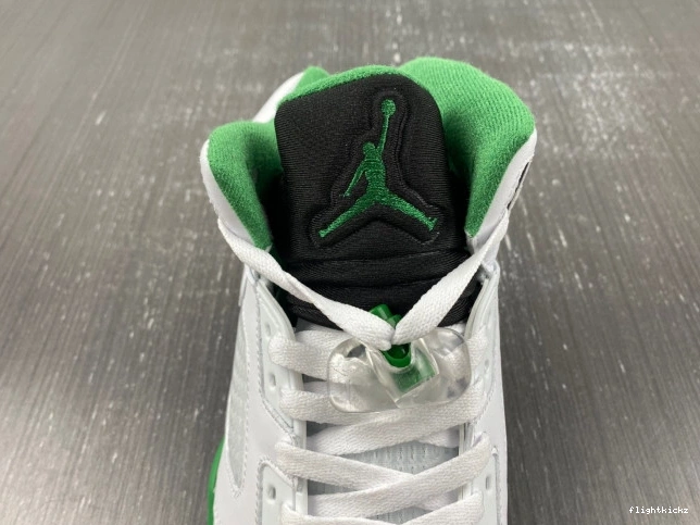Air Jordan DD9336-103 Green WMNS 5 Lucky 1001